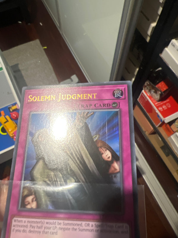 Yugioh Solemn Judgment LART-EN014 Ultra Rare 1st Edition LP