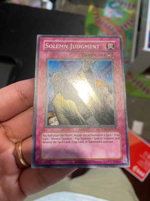Yugioh Solemn Judgment RP01-EN045 Super Rare Retro Pack Reprint VLP/NM