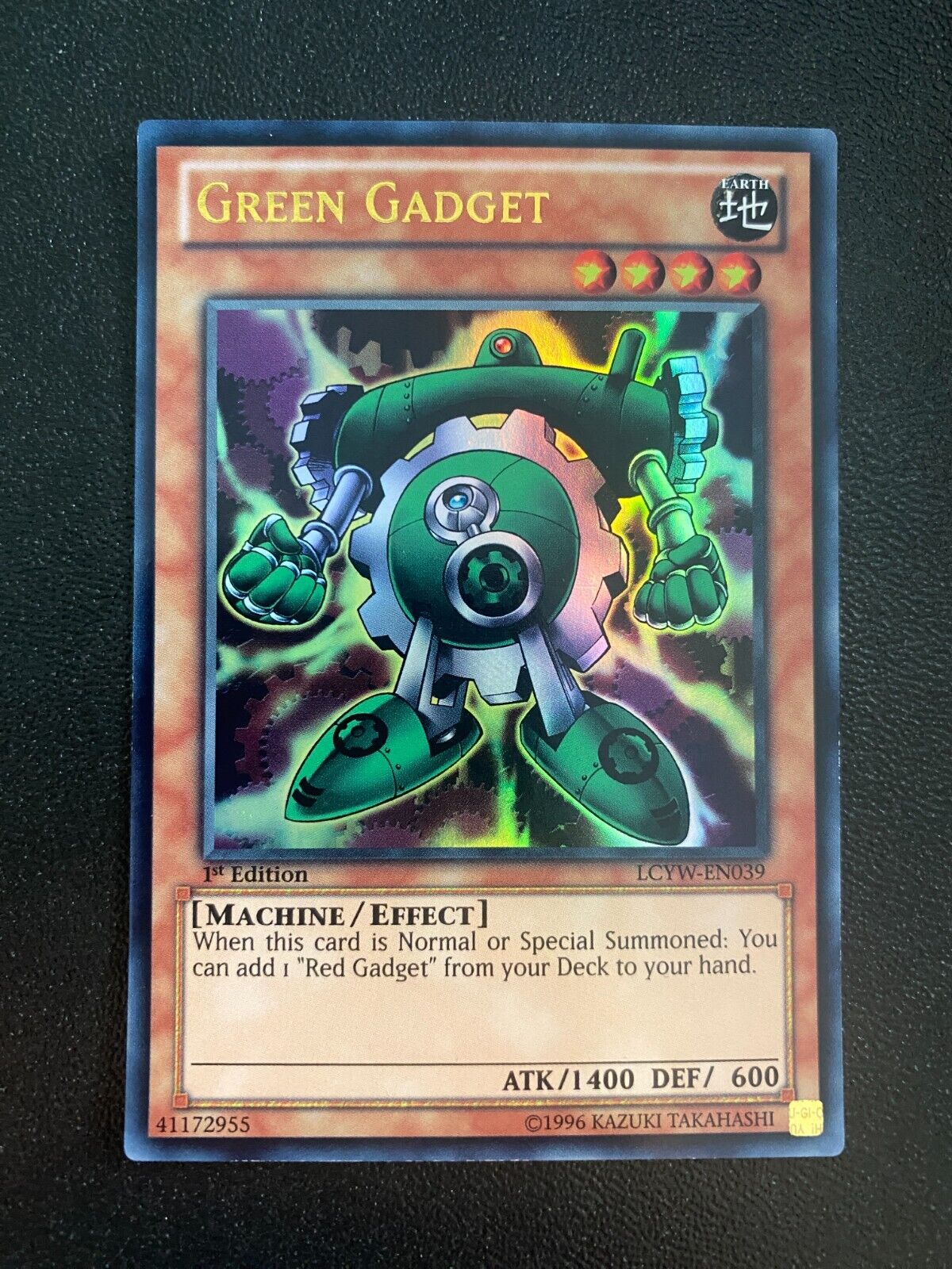 Yugioh Green Gadget LCYW-EN039 Ultra Rare 1st Edition LP/VLP