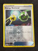 Pokemon Energy Retrieval 160/202 Sword Shield Reverse Holo NM-MINT