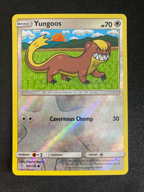 Pokemon Yungoos 180/236 Unified Minds Reverse Holo NM