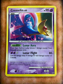 Pokemon Cresselia dp51 Black Star Promos Holo DAMAGED