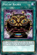 Yugioh Pot of Riches LEDD-ENC20 Common 1st Edition LP
