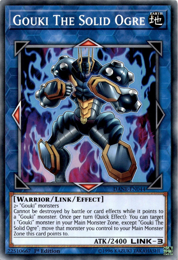 Yugioh Gouki The Solid Ogre DANE-EN044 Common 1st Edition NM