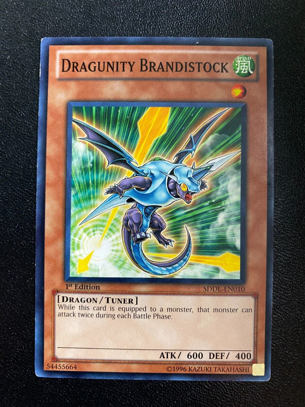 Yugioh Dragunity Brandistock SDDL-EN010 Common 1st Edition MP