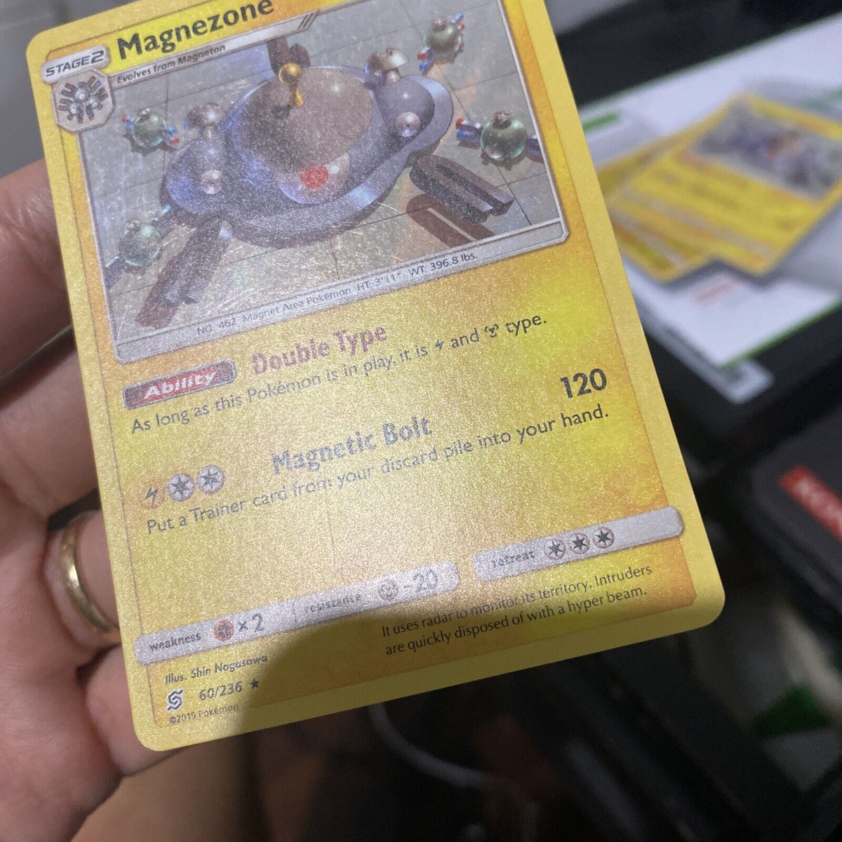 Pokemon Magnezone 60/236 Unified Minds Holo VLP