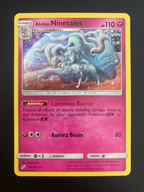 Pokemon Alolan Ninetales 111/181 Team Up Holo NM-MINT