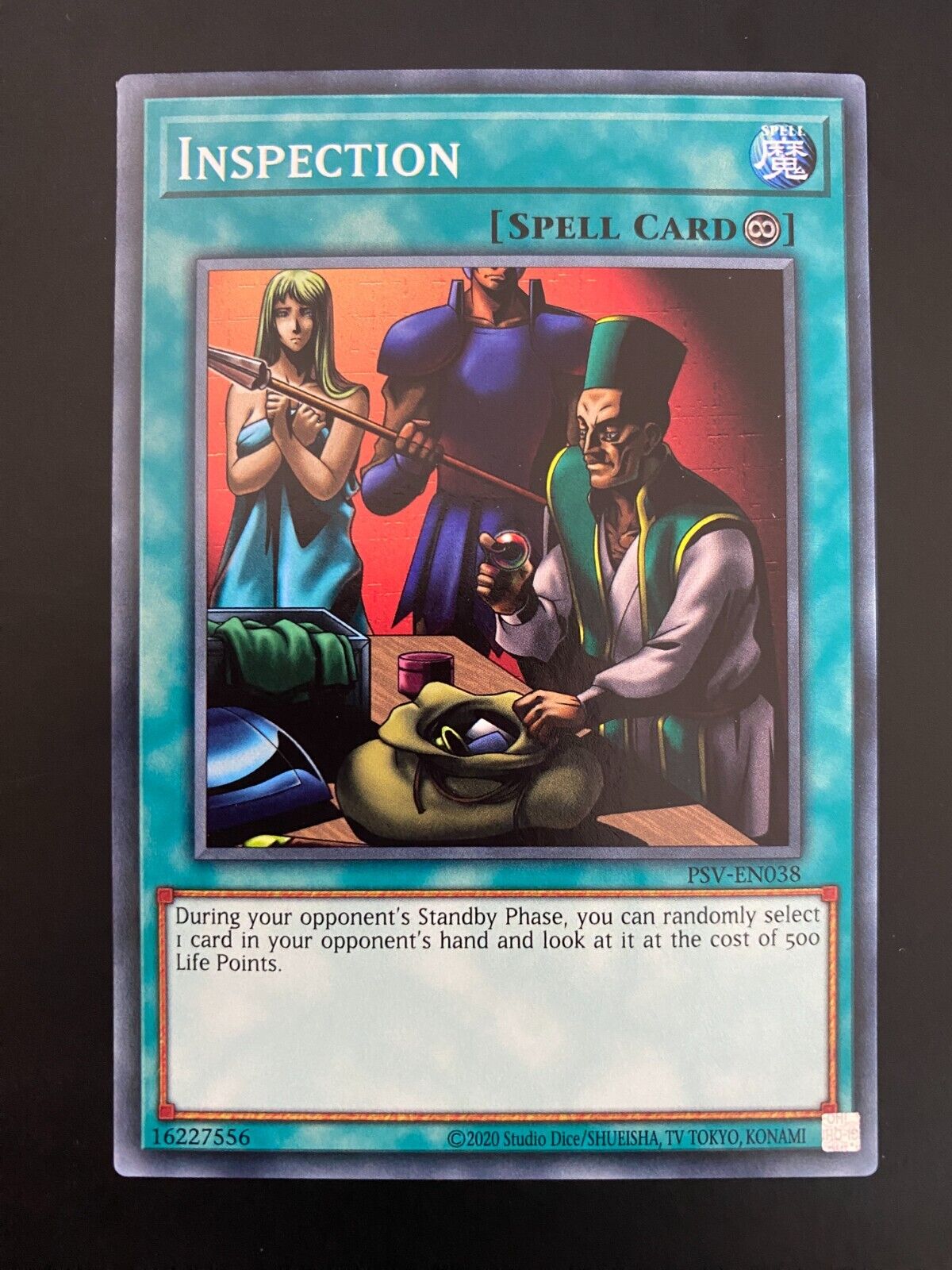 Yugioh Inspection PSV-EN038 Common Unlimited Edition NM/MINT