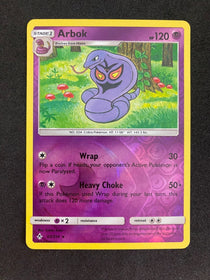 Pokemon Arbok 63/214 Unbroken Bonds Reverse Holo NM