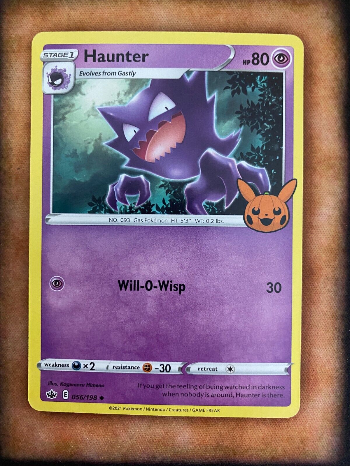 Pokemon Haunter 056/198 Trick or Trade 2022 Non Holo NM/MINT