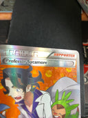 Pokemon Professor Sycamore 114/114 XY Steam Siege Trainer Full Art HP/MP