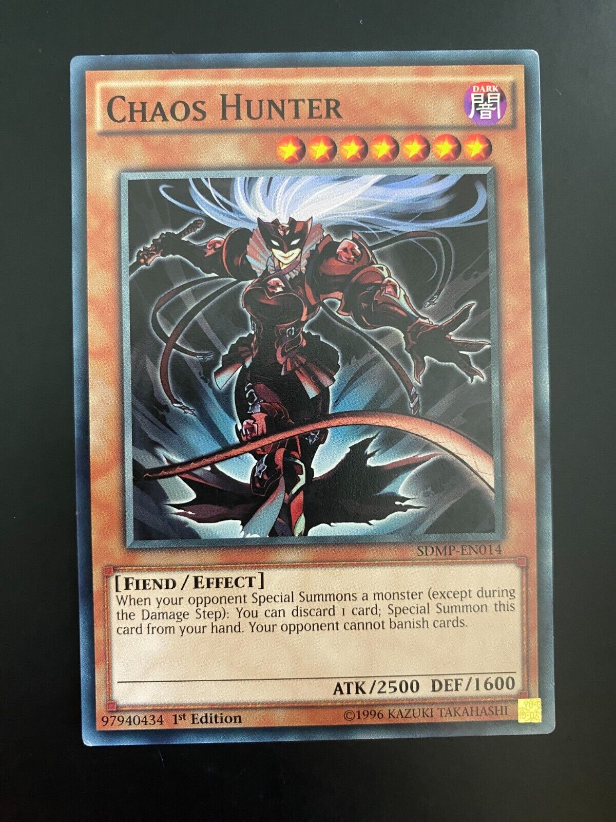 Yugioh Chaos Hunter SDMP-EN014 Common 1st Edition VLP/NM