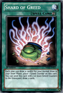 Yugioh Shard of Greed YSYR-EN037 Common 1st Edition LP