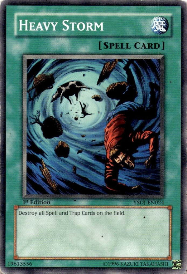Yugioh Heavy Storm YSDJ-EN024 Common 1st Edition MP