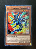 Yugioh Metalrokket Dragon SDRR-EN011 Common 1st Edition LP/VLP