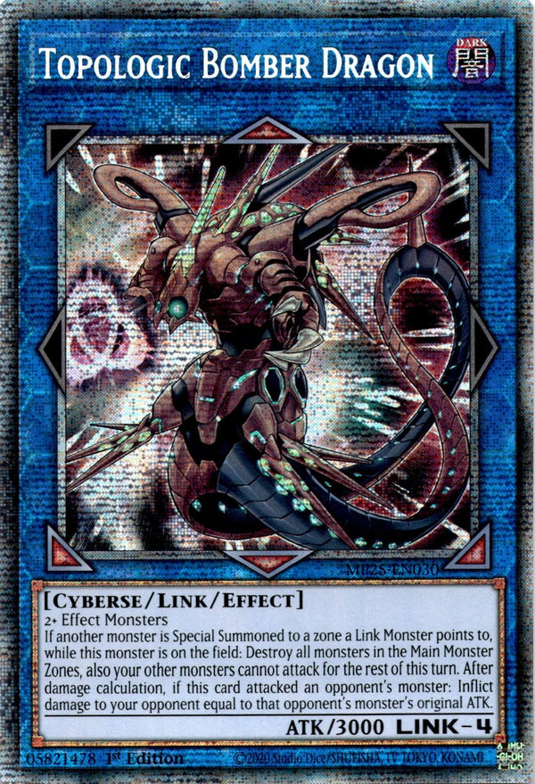 Yugioh Topologic Bomber Dragon MP25-EN030 Starlight Rare 1st Edition NM