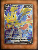 Pokemon Zacian V 195/202 Sword Shield Base Full Art Holo NM/MINT