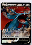 Pokemon Salamence V 143/189 Darkness Ablaze Full Art Holo NM