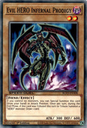 Yugioh Evil HERO Infernal Prodigy SGX3-ENA08 Speed Duel Common 1st Edition NM