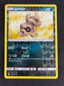 Pokemon Sandile 83/149 Sun Moon Base Reverse Holo NM