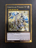 Yugioh Constellar Ptolemy M7 PGL3-EN071 Gold Rare 1st Edition VLP