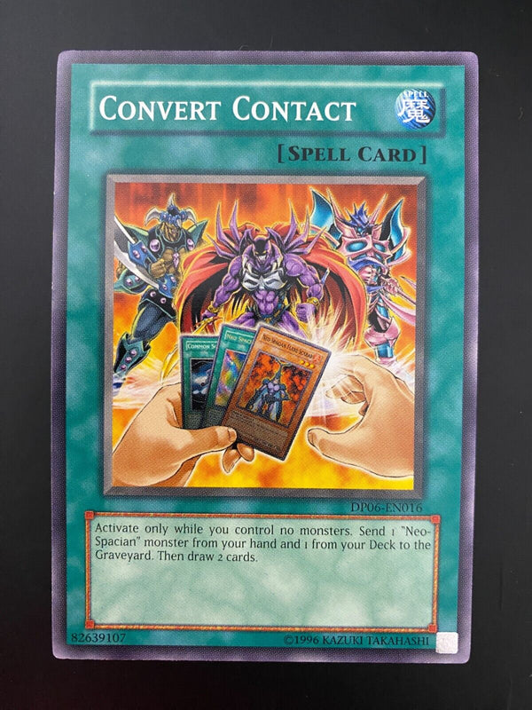 Yugioh Convert Contact DP06-EN016 Common 1st Edition NM/MINT