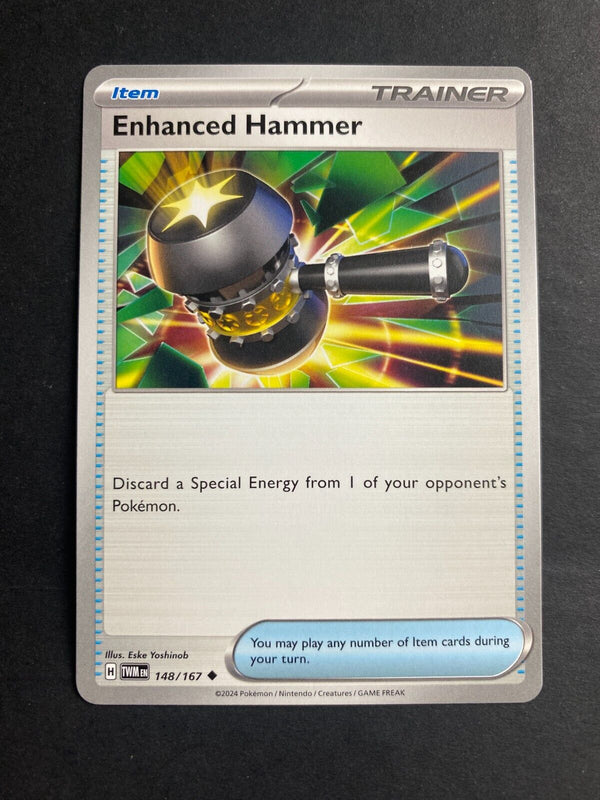 Pokemon Enhanced Hammer 148/167 Twilight Masquerade Non Holo NM