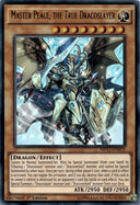 Yugioh Master Peace, the True Dracoslayer MP17-EN075 Ultra Rare 1st Edition LP