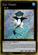 Yugioh Cat Shark PGL2-EN016 Premium Gold Rare 1st Edition MP