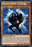 Yugioh Destiny Hero - Celestial DESO-EN006 Secret Rare 1st Edition MP/LP