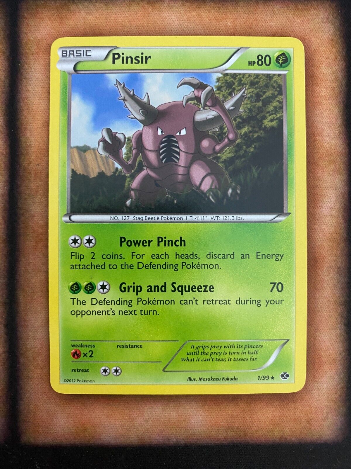 Pokemon Pinsir 1/99 Next Destinies Non Holo NM