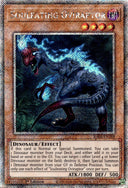 Yugioh Souleating Oviraptor RA04-EN288 Platinum Secret Rare 1st Edition NM