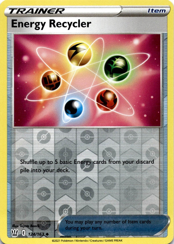 Pokemon Energy Recycler 124/163 Battle Styles Reverse Holo LP