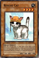 Yugioh Rescue Cat FET-EN033 Common 1st Edition HP