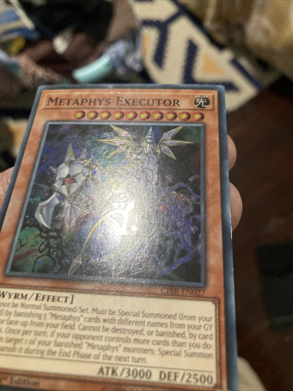 Yugioh Metaphys Executor CIBR-EN027 Super Rare 1st Edition LP