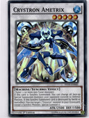 Yugioh Crystron Ametrix INOV-EN045 Ultra Rare 1st Edition DAMAGED