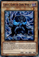 Yugioh Ceruli, Guru of Dark World SDGU-EN003 Super Rare 1st Edition VLP/NM