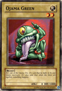Yugioh Ojama Green DCR-056 Common Unlimited Edition DAMAGED