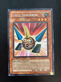 Yugioh Drill Synchron ABPF-EN004 Rare 1st Edition NM ANUBIS SHIFT MISPRINT