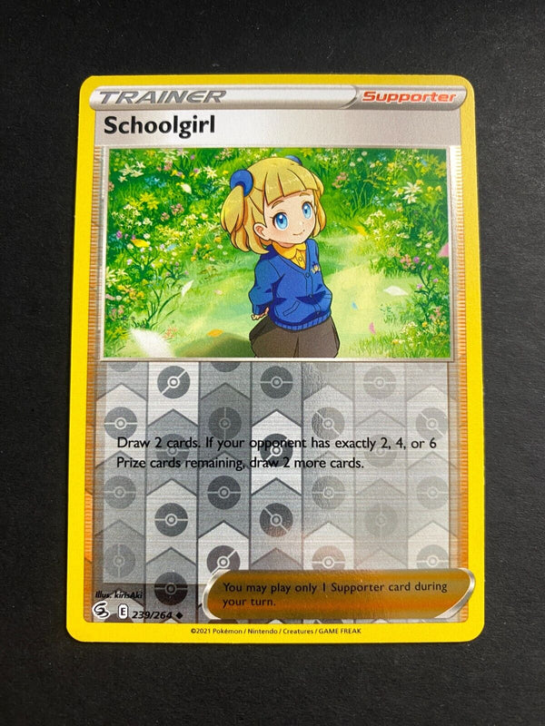 Pokemon Scholarly 239/264 Fusion Strike Reverse Holo NM