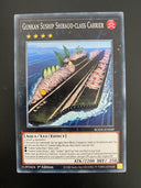 Yugioh Gunkan Suship Shirauo-class Carrier BODE-EN049 Common 1st Edition NM/MINT