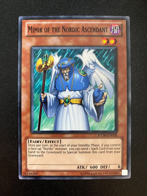 Yugioh Mimir of the Nordic Ascendant STOR-EN018 Common Unlimited Edition NM