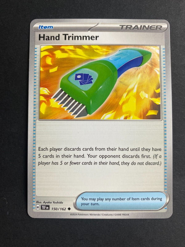 Pokemon Hand Trimmer 150/162 Temporal Forces Non Holo NM