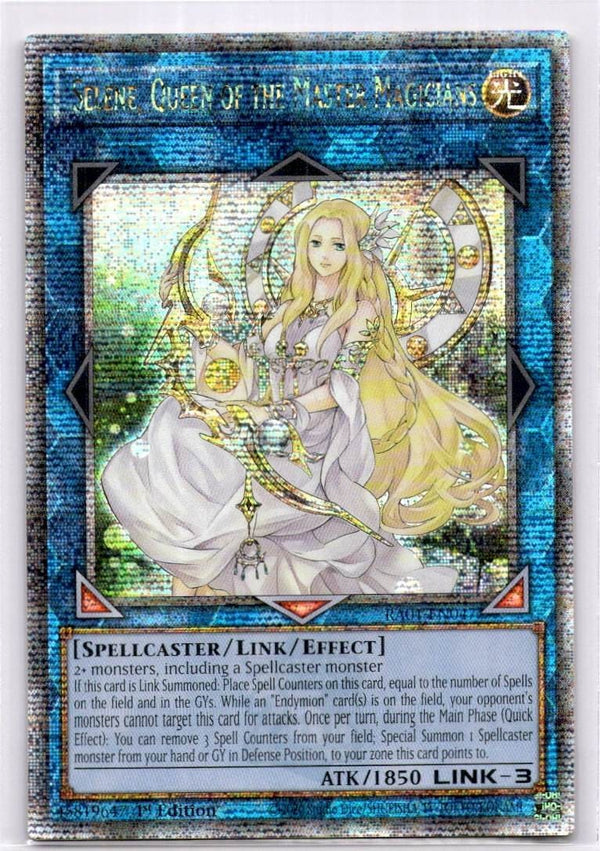 Yugioh Selene, Queen of the Master Magicians RA01-EN047 NA PRINT Quarter Cen NM