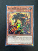 Yugioh Koa'ki Meiru Overload SESL-EN051 Super Rare 1st Edition NM/MINT