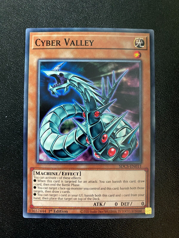 Yugioh Cyber Valley SDCS-EN011 Common 1st Edition NM