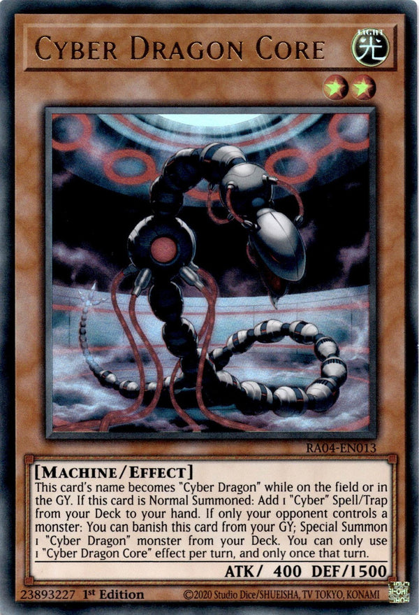 Yugioh Cyber Dragon Core RA04-EN013 Ultra Rare 1st Edition NM