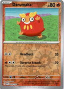 Pokemon Darumaka 034/197 Obsidian Flames Reverse Holo NM