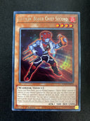 Yugioh Battlin' Boxer Chief Second LD10-EN033 Rare 1st Edition NM