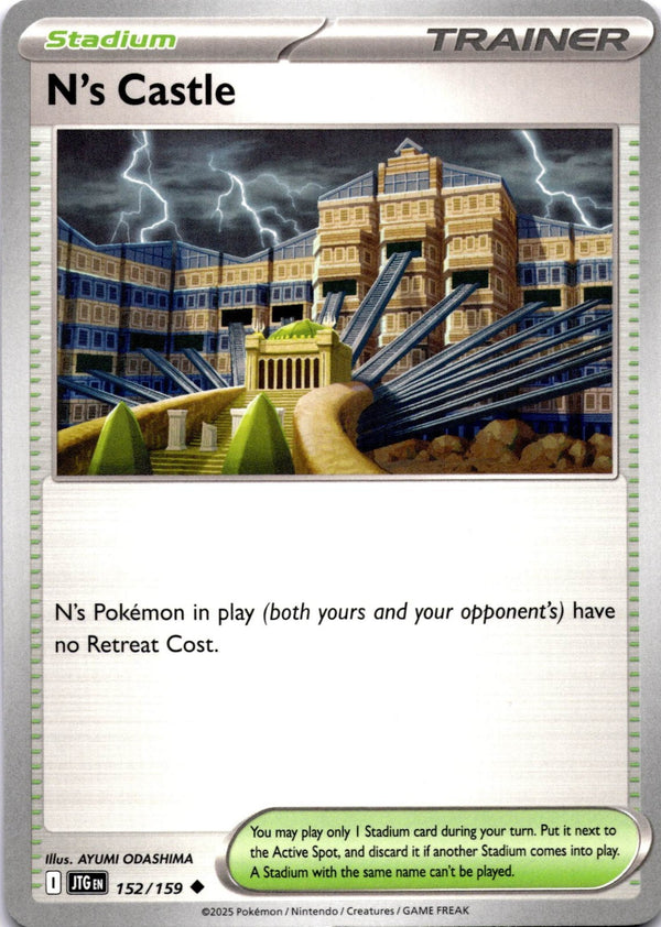 Pokemon N's Castle 152/159 Journey Together Non Holo NM